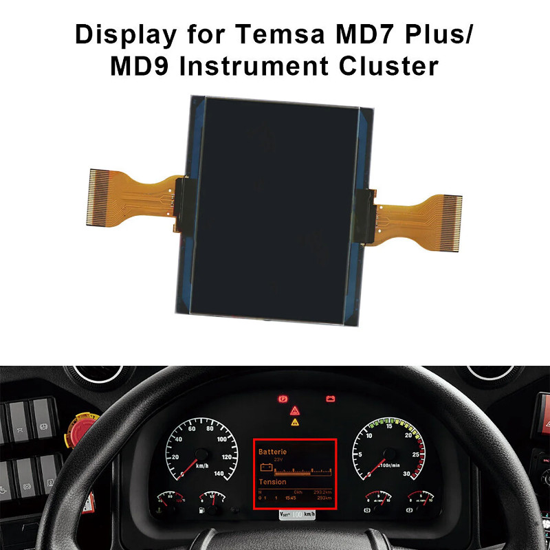 PANGOLIN LCD Display Screen Replacement 5010595267 for DAF Truck Instrument Cluster For LF CF XF 45