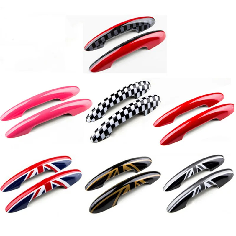 2PCS Outer door handle shell  For BMW mini F54 F55 F56 F57 F60 Car Shell Outside Rear View Mirror C