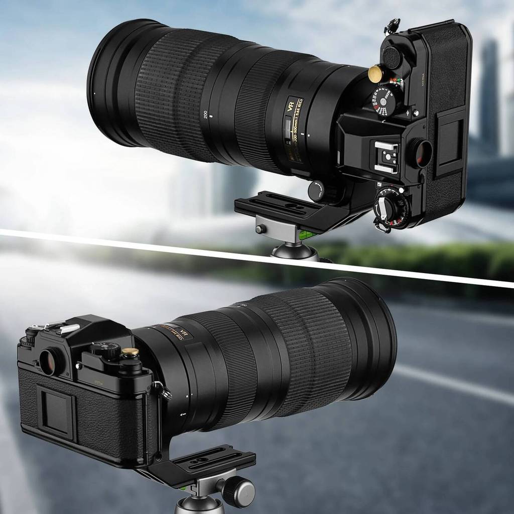 Haoge LMR-N25 เลนส์คอขาตั้งกล้องสําหรับ Nikon AF-S 200-500 มม. f/5.6E ED VR เลนส์ในตัว Arca ฐานขาตั้
