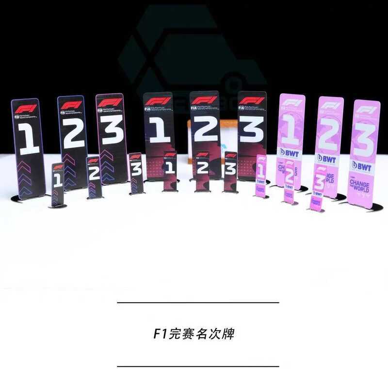 C F1 Racing Model Standings 1:43 1:18