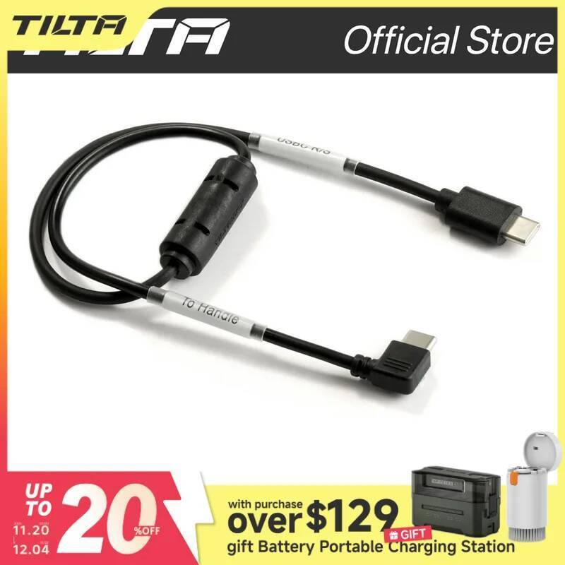 TILTA RS-USBC ขั้นสูงด้านข้าง Run/Stop สําหรับ Sony สําหรับ Canon สําหรับ Nikon Focus Handle + WLC-T