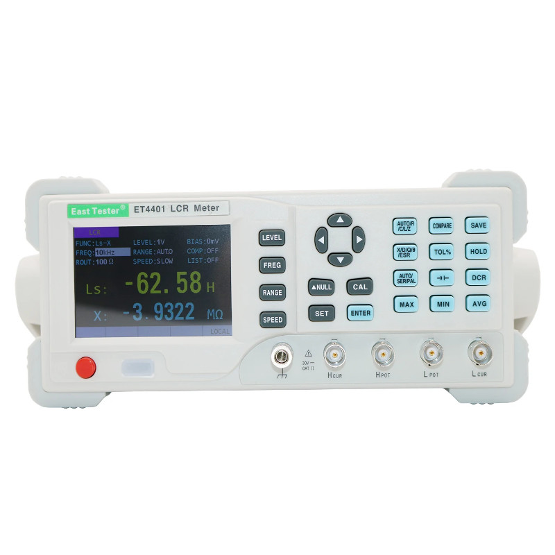 ET4401 ET4410 LCR Benchtop Digital Bridge Tester Desktop LCR Meter Capacitance Resistance Impedance