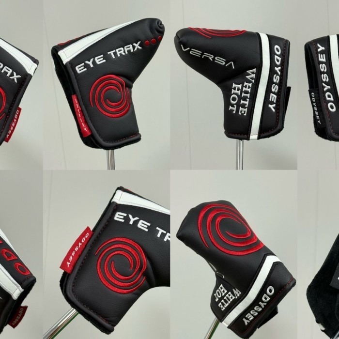 ฝาครอบกอล์ฟสำหรับพัตเตอร์ Odyssey One-word ขนาดครึ่งวงกลม ออกแบบมาเพื่อปกป้องหัวคลับ
