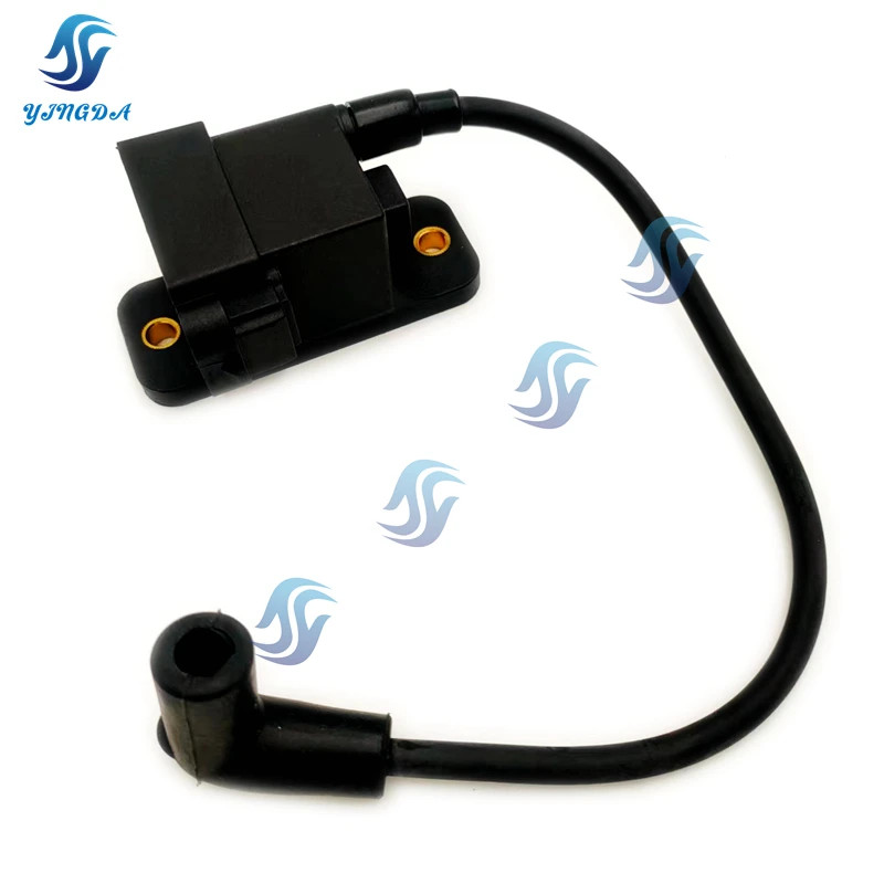 Ignition Coil Assy for Tohatsu Outboard M5B M5BS M9.9C M15C M18D M25C M30A 40/70/115HP; MFS8 F9.8;