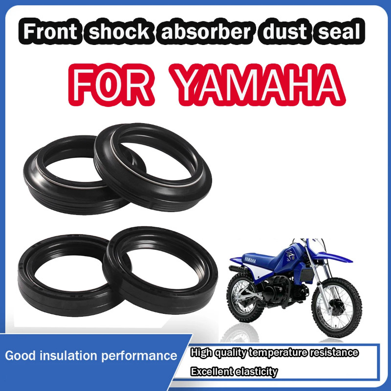 Front Fork Oil Seal & Dust Cover front shock absorber dust seal for Yamaha DT50MX 1982-1985 DT80MX