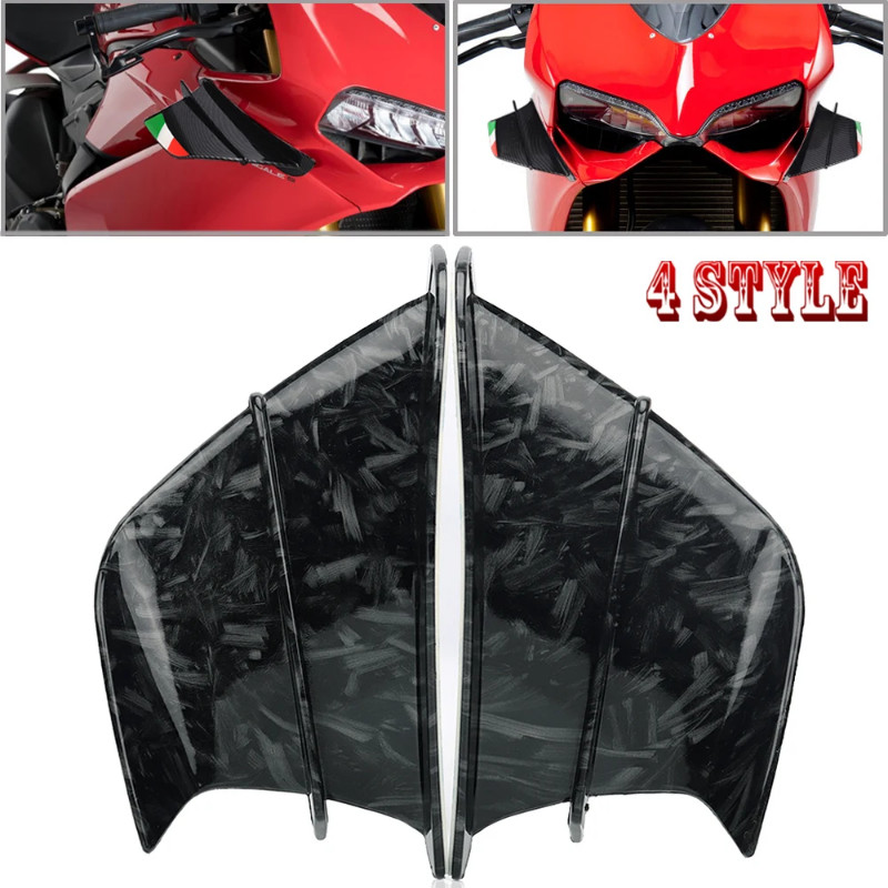 Motorcycle Winglet Fairing Racing Wing Kit Spoiler Universal For BMW S1000RR S1000R RR YAMAHA R7 R1