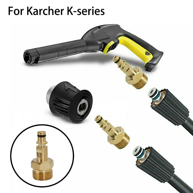 M22 Adapter High Pressure Washer Hose Adapter Pressure Pipe For Karcher K-series Connector Converte