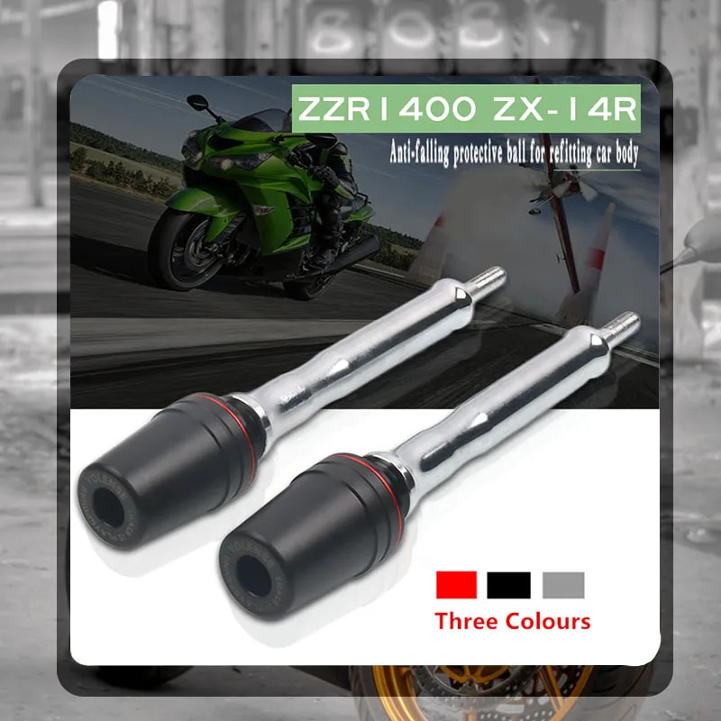 For KAWASAKI ZZR1400 ZZR GTR 1400 Z300 Z250 GTR1400 Motorcycle Falling Protection Frame Slider Fair