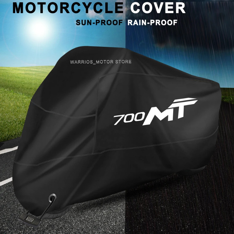 For CFMOTO 700MT Motorcycle Cover UV Protective Dustproof Snowproof Waterproof Outdoors Rain Motorc