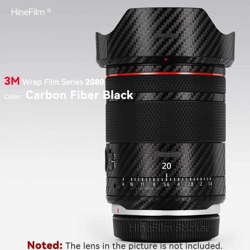 ▥ ผิวที่กําหนดเองสําหรับ Rf20 เลนส์สติกเกอร์สําหรับ Rf20f1.4L เลนส์รูปลอกผิวสําหรับ Canon Rf20m