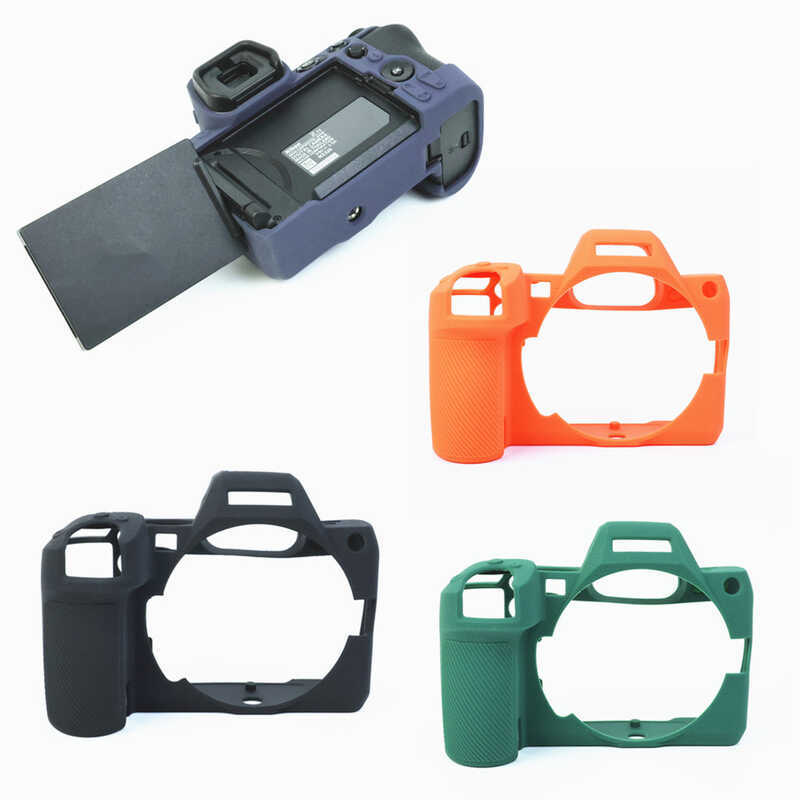 Z5II ยางซิลิโคนกรณี Body Cover Protector กรอบผิวสําหรับ Nikon II, Z5 Mark II Mirrorless กล้อง