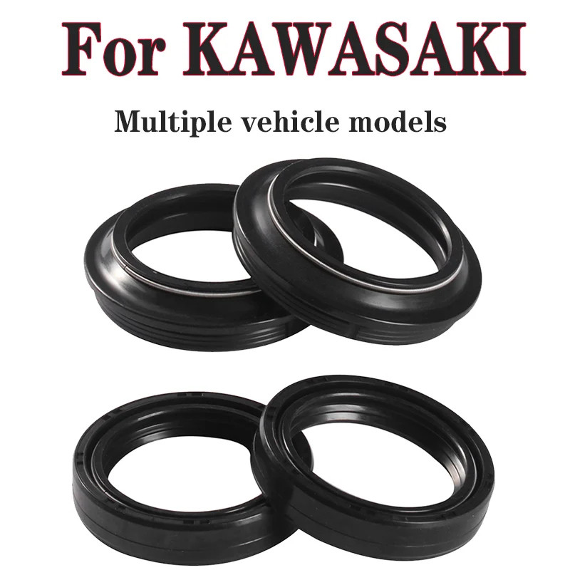 For Kawasaki VN1500G Vulcan 1500 Nomad VN1500J/R Vulcan 1500 Front Fork Oil Seal & Dust Cover front