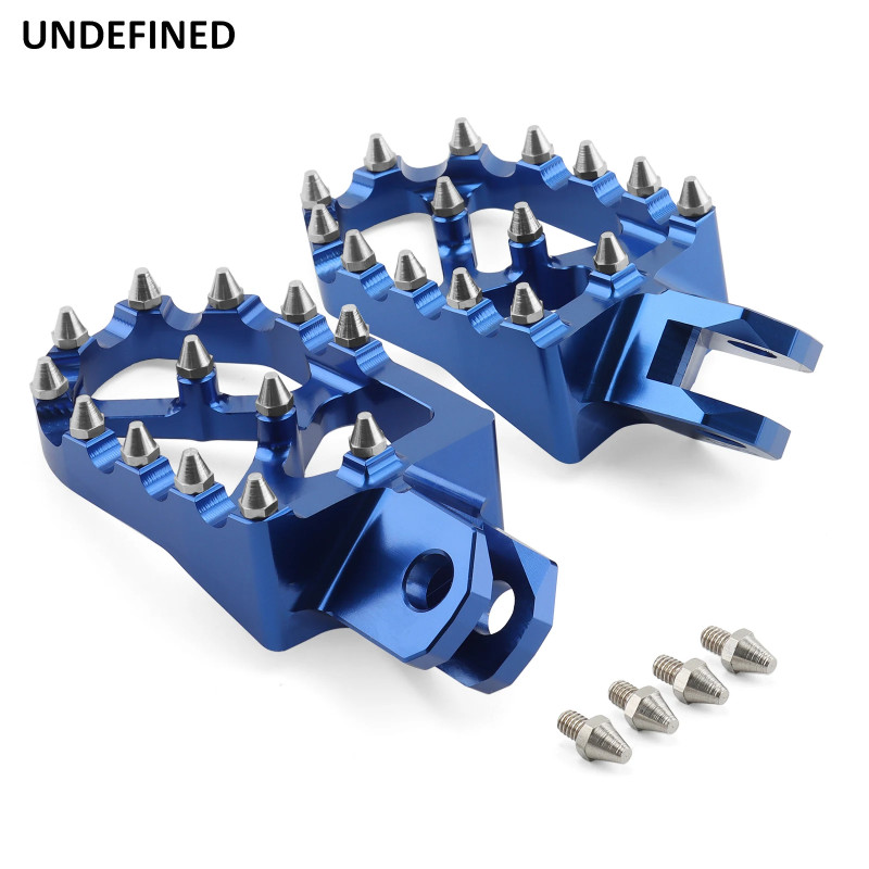 Motorcycle Footrest Foot Pegs Pedals Footpegs For Suzuki DRZ400S DRZ400SM DRZ400 DRZ 400 400S 400SM