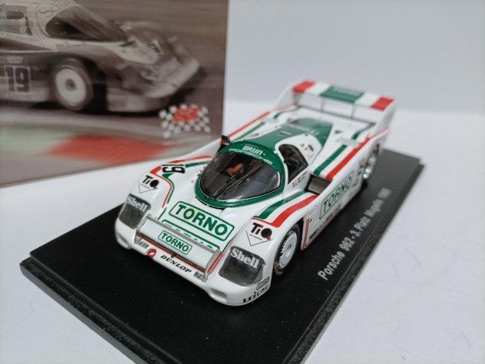 Spark 1 43 รถ Porsche Rally รุ่น Porsche 962-3 Platz Mugello1985