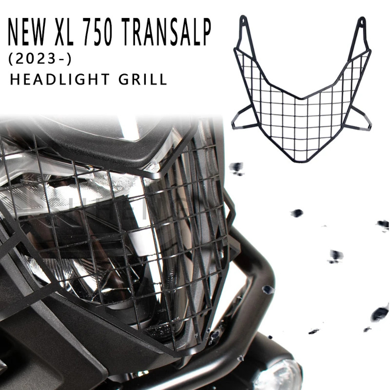 For HONDA XL 750 TRANSALP 2023- TRANSALP XL 750 XL750 Accessories Headlight Guard Head Light Alumin