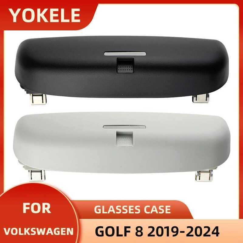 C Auto Accessories Car Holder Glasses Case Storage Box Fit For Volwagen VW Golf 8 Mk8 Golf8 201 202