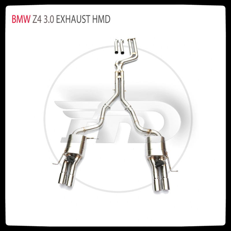 HMD Stainless Steel Exhaust System Performance Catback For BMW Z4 3.0 E89 G29 Auto Modification Ele