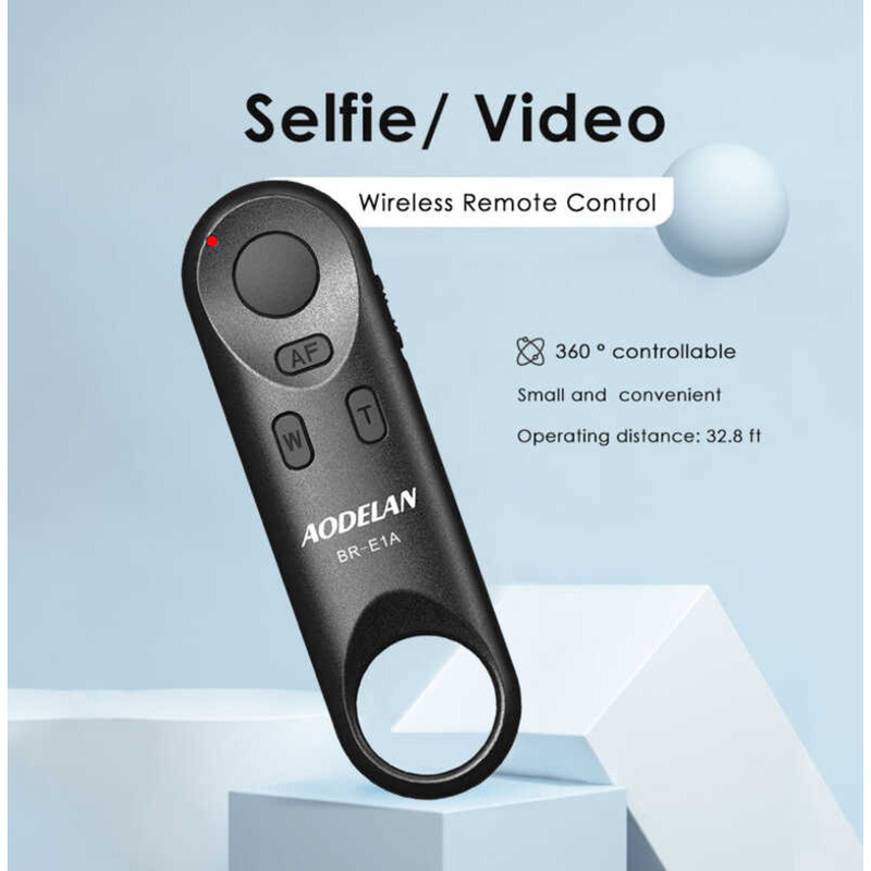 AODELAN กล้องรีโมทคอนโทรลสําหรับ RP, R, R5, R6, M50, M50 6D 77D, 850D, 800D, 200D, 250D, SL2, Rebel 
