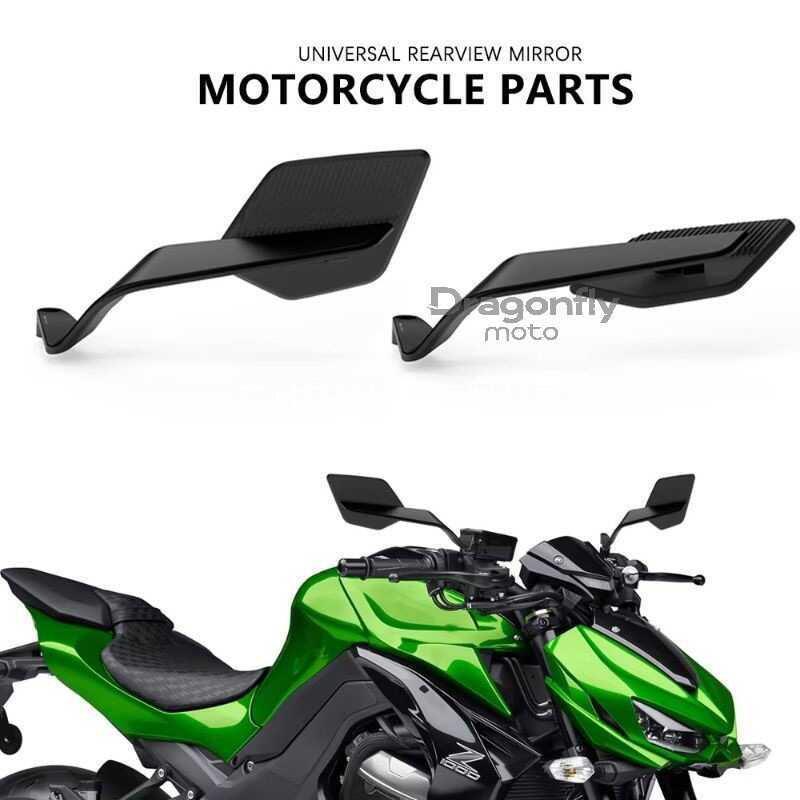 รถจักรยานยนต์กระจกมองหลังใหม่เหมาะสําหรับ Kawasaki zh2 Z400 Z500 SE Z650 Z800 Z900 Z1000