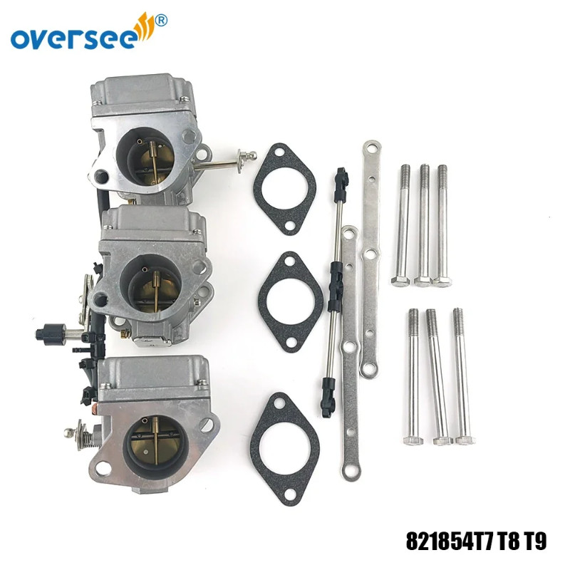 821854T7 821854T8 821854T9 Carburetor Kit For Mercury 40HP 45HP 55HP 60HP Outboard Engine
