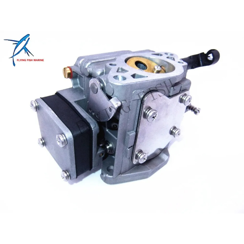 Outboard Motors Carburetor Assy 63V-14301-00 63V-14301-10 for Yamaha 2-stroke 9.9hp 15hp 9.9F 15F
