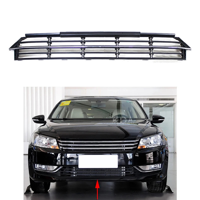 Auto Replacement Front Bumper Grille Racing Grill Cover For VW Passat 2011 2012 2013 2014 2015 USA