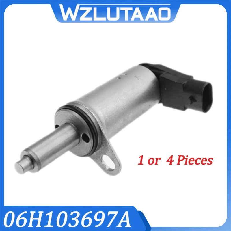 1PCS/4PCS 06H103697A Camshaft Regulating Device Solenoid Valve For Audi A4 A5 A6 A8 Q3 Q5 TT VW 2.0