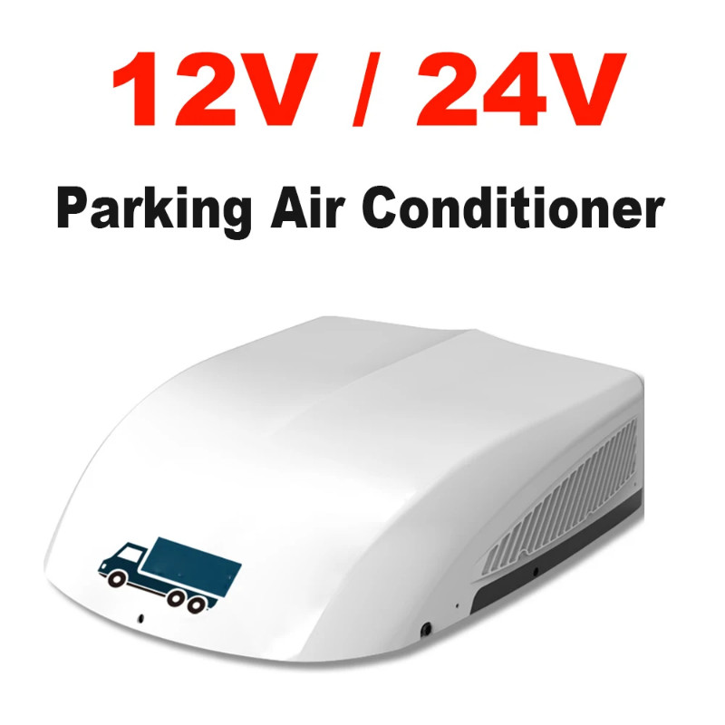 24V Parking Roof Mounted Car Air Conditioner Mini Portable Electric All-in-one Air Conditioner Suit