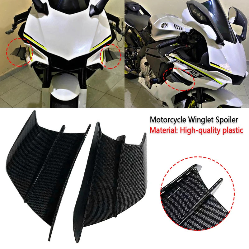 Fit for HONDA CBR650R CBR650F CBR500R CBR1000RR Yamaha BWS RS JOG JOE GP Motorcycle Parts Winglet A