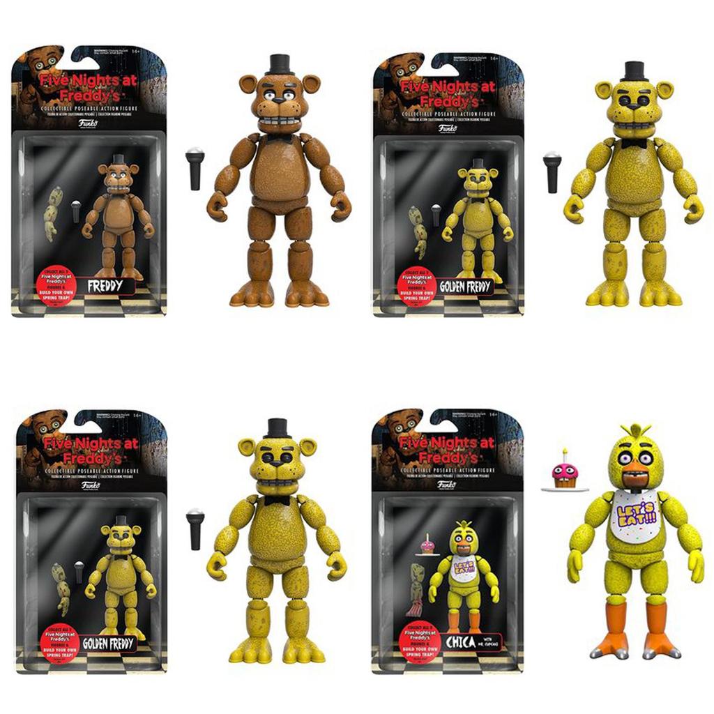 Fnaf Funko Delightful Five Nights At Freddys Action Figure Golden Freddy Decor สําหรับ
