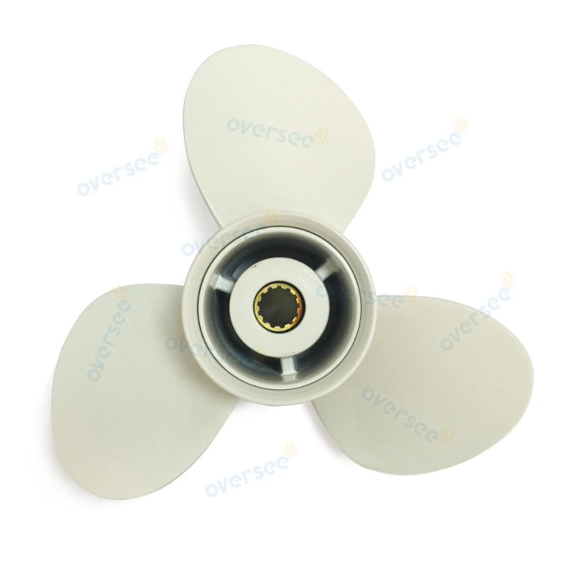 OVERSEE 348-64113-0 Aluminum Propeller 11 5/8x11-G For Tohatsu 40HP Outboard Engine 11-5/8*11