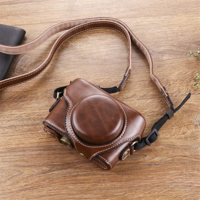 เหมาะสําหรับกระเป๋ากล้อง Sony ZV1 ZV1F การ์ดสีดํา Z-V1 ซองหนังรุ่นที่สองเคสป้องกันการ์ตูนน่ารักพร้อม