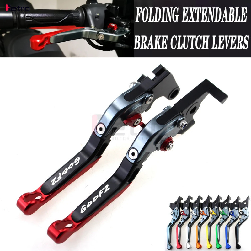 For HONDA CBR600 F2/F3/F4/F4i 1991-2007 Motorcycle Folding Extendable Front Rear Brake Levers