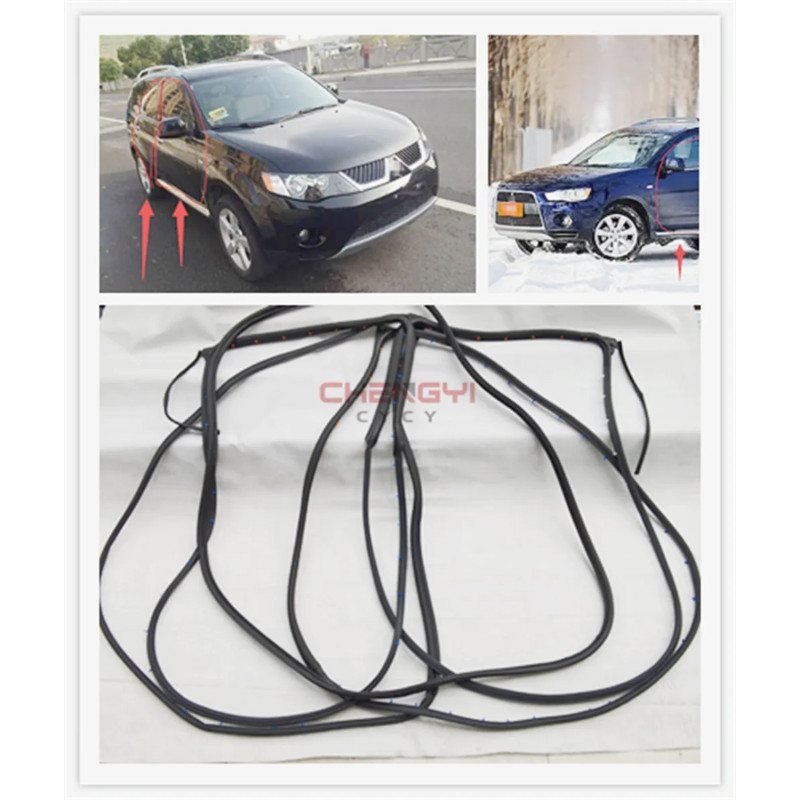 Door Rubber Seal Doorpost Rubber Strip For Mitsubishi OUTLANDER CW4W CW5W CW6W (07-12) 5725A029 572