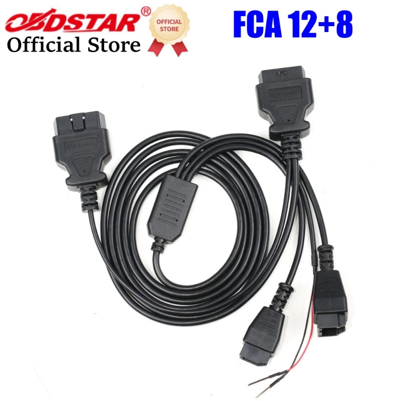 OBDSTAR FCA 12+8 Cable for Chrysler for OBDSTAR X300 DP/X300 DP Plus/X300 PRO4/ODOMASTER/X300 MINI