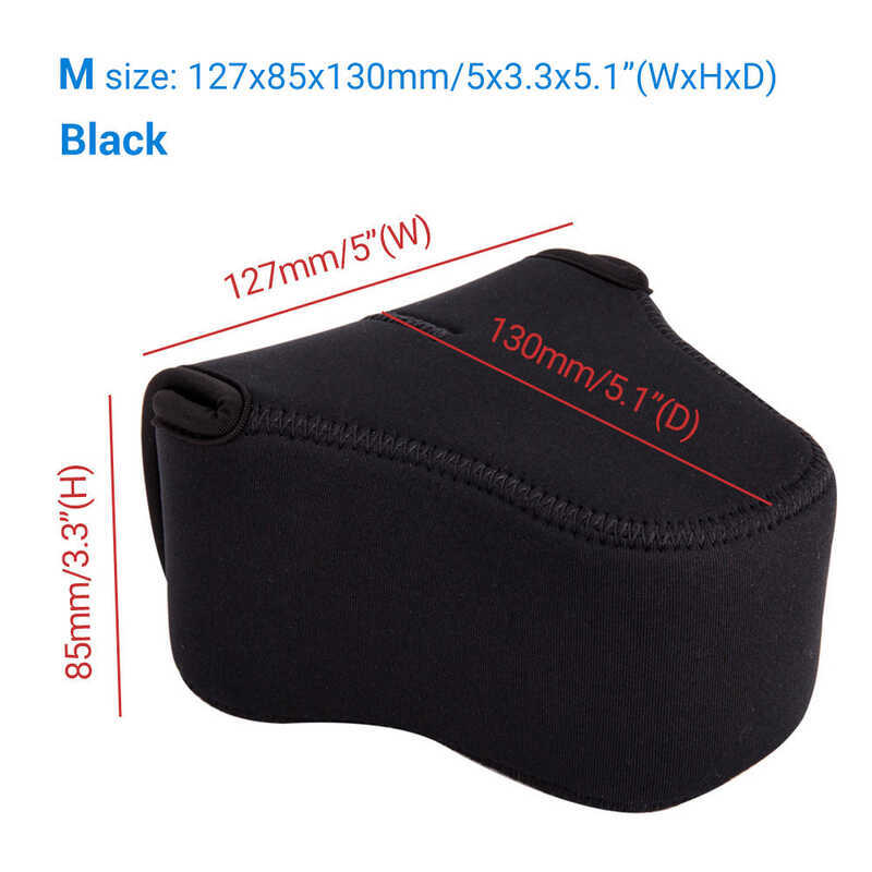 JJC กรณี Neoprene กันน้ําเลนส์กระเป๋า Protector XE4 XT30II XA3 XA2 XA1 35 มม.Fujifilm XS10 XT30 XT20