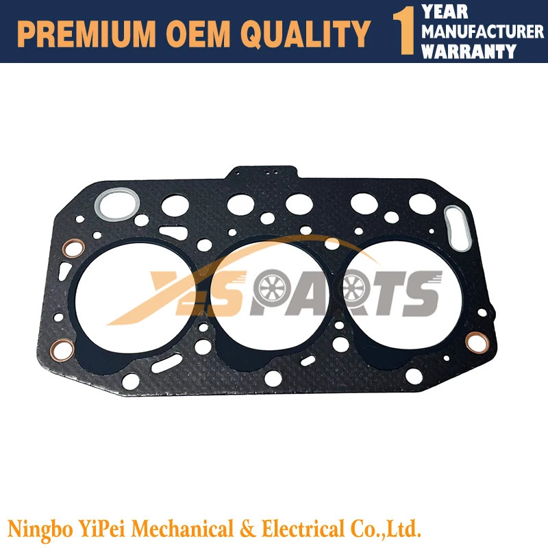 Cylinder Head Gasket 119515-01330 for Yanmar Engine 3YM20 3TNV70 for Hitachi Excavator ZX17U-2 ZX17