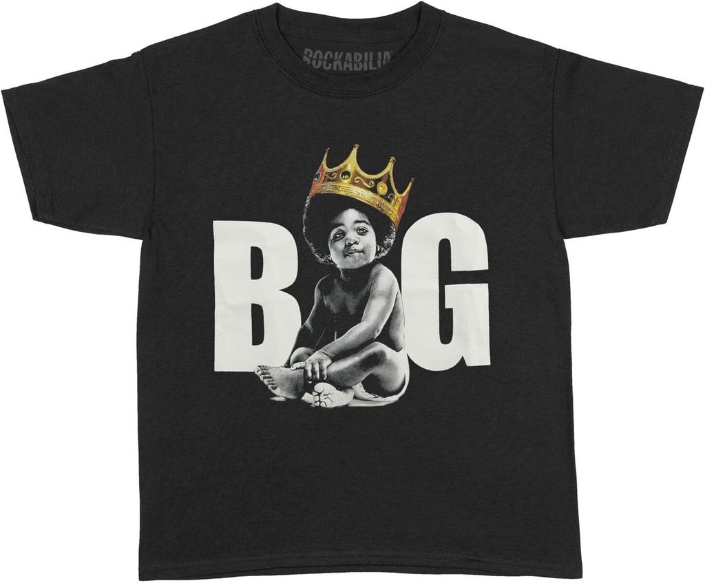เสื้อยืดยามวัยรุ่น Biggie แบบ Unisex