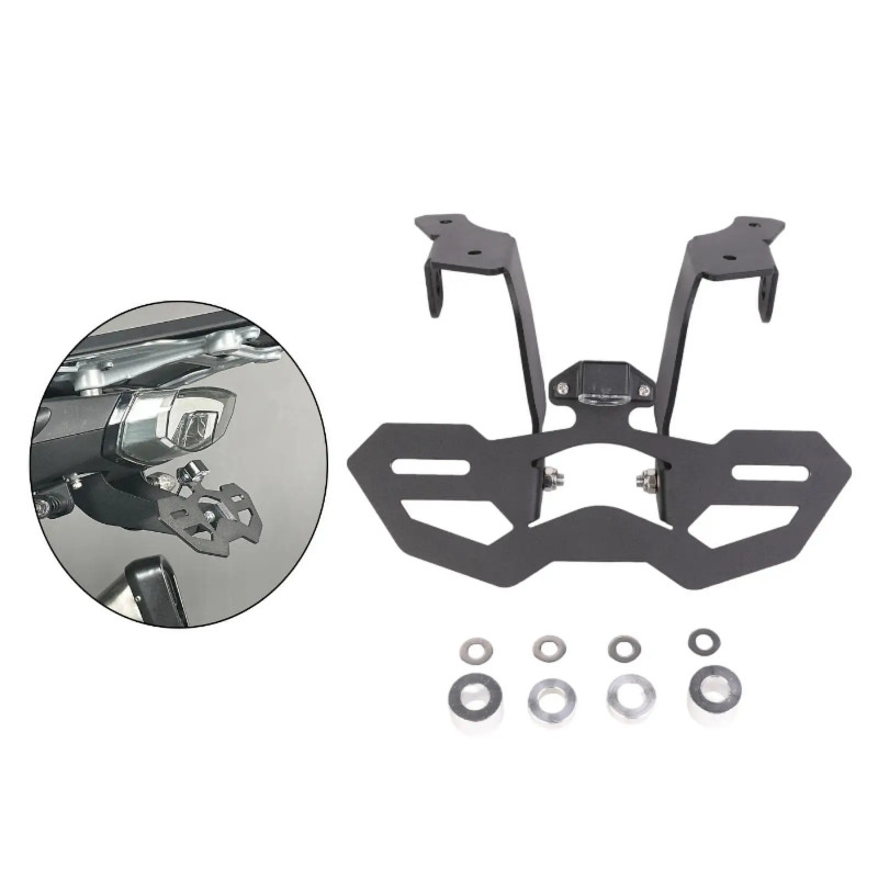 Licence Number Plate Bracket Tail Brackets Replacement with Light Sturdy Fender