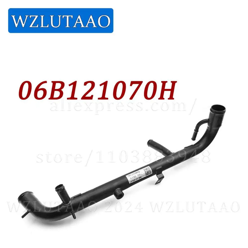 Upper Engine Coolant Return Pipe Inlet Water Hose 06B121070H 06B121070E For Audi A4 B6/B7 2000-2008