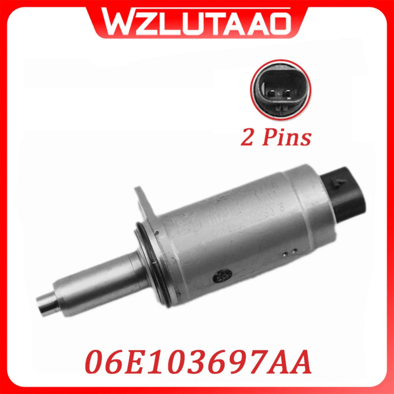 1PCS/4PCS 06E103697AA Camshaft Solenoid Valve For Audi A4 A5 A6 Q3 Q5 VW Tiguan Golf Phideon Skoda