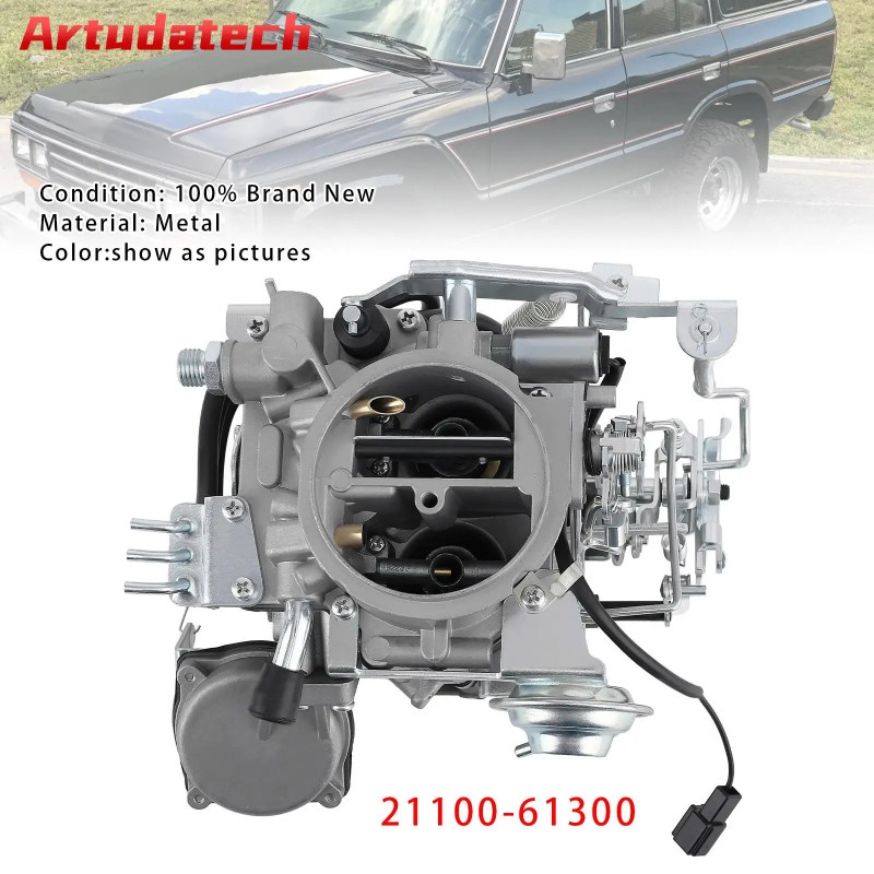 Artudatech Carburetor Carb 21100-61300 For Toyota 3F Land Cruiser FJ62 FJ70 FJ73 1984-1992 1991 199