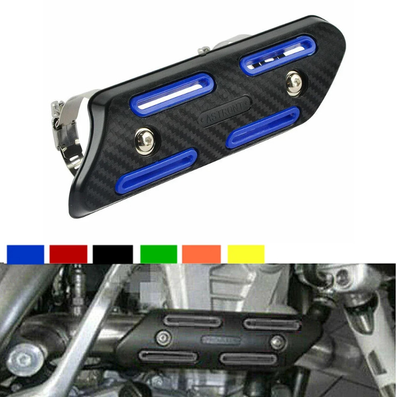Exhaust Guard Muffler Pipe Heat Shield Protector Cover For Yamaha YZF250 YZF450 YZF 250 YFZ250 YFZ4