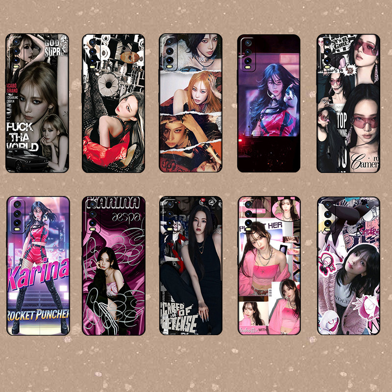 สําหรับ VIVO Y03 Y30T Y18 Y18S Y18E T3 Y37M Y19S Y28 V40 PRO Z9 lite karina เคสโทรศัพท์ส่วนบุคคล