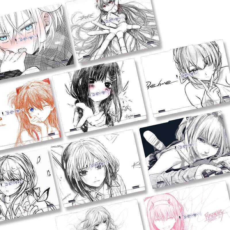 Simple Line Draft สไตล์สติกเกอร์คอมพิวเตอร์เหมาะสําหรับ Lenovo 16 นิ้ว Dell Asus Tianxuan 5/6 HP Mec