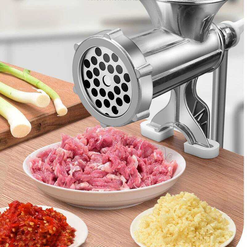 C Multifunctional Meat Grinder Sausage Maker Aluminum Alloy Household Manual Sausage Filler Table H