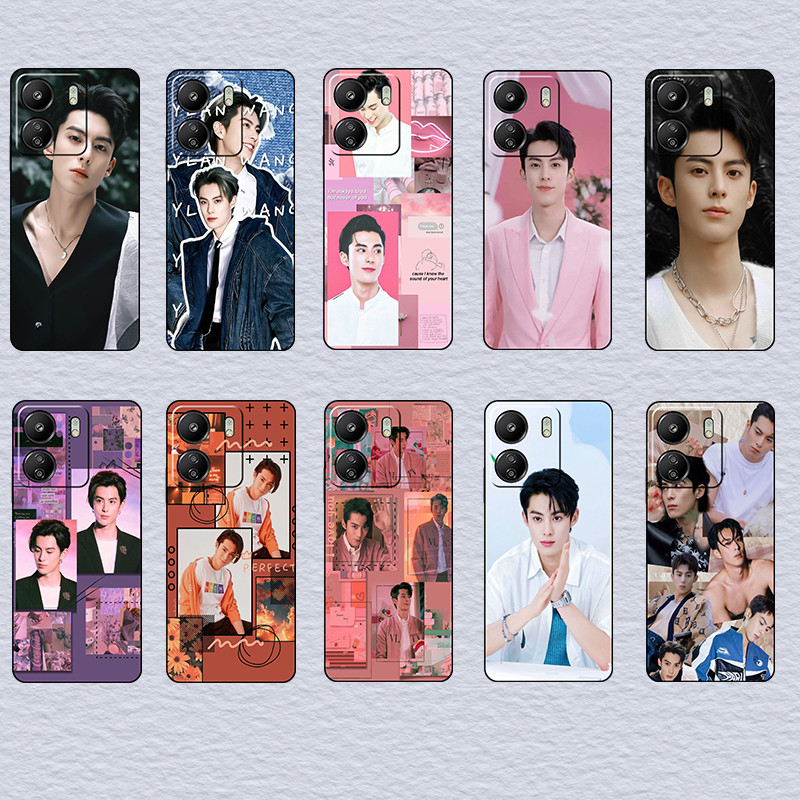สําหรับ Xiaomi POCO X6 M6 F6 Pro Dylan wang เคสโทรศัพท์ TPU สีดํานุ่ม