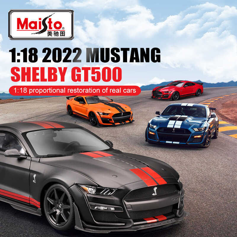 Maisto Maisto รูปที่ 1: 18 Ford Shelby Cobra กีฬารถจําลองรถรุ่นของเล่น