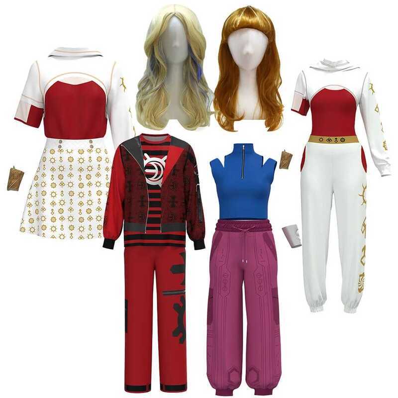 C Zombies 4 Cosume For Vicor Nova Addison 3D Prin Polyeser Role Play Clohing For Kids Teens Hallowe