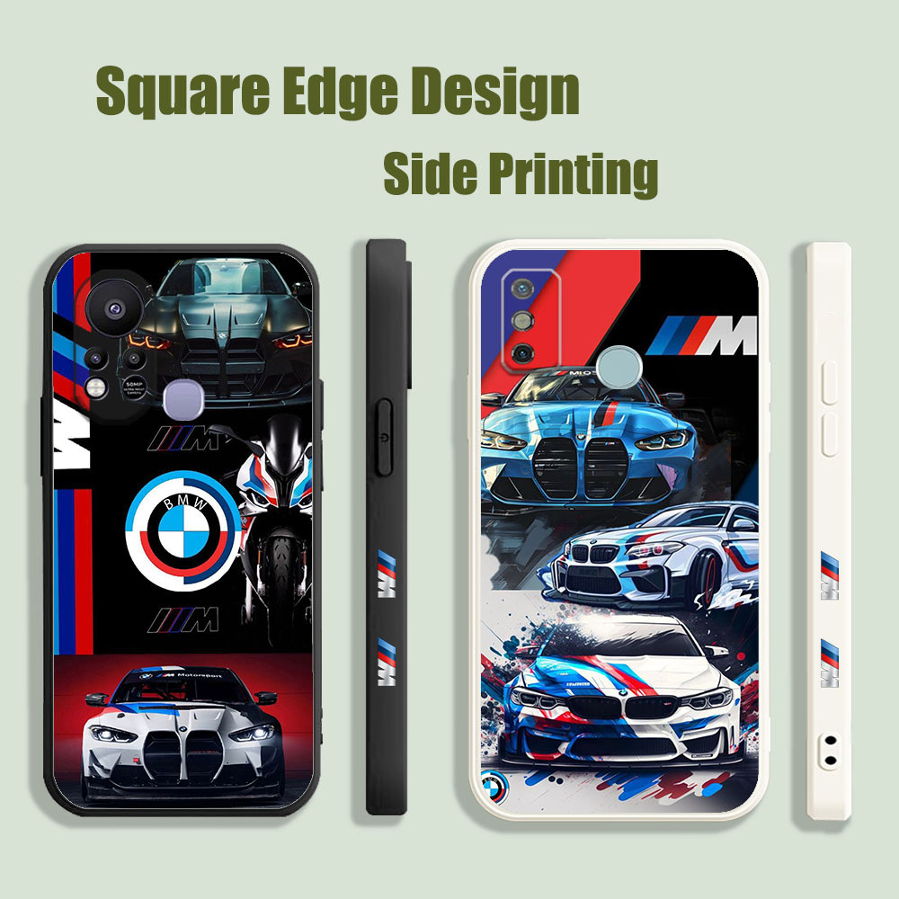 เคสสําหรับRealme C30s C30 9i 4G Bmw M4 Gt4 MSK12 เคสโทรศัพท์ขอบสี่เหลี่ยม